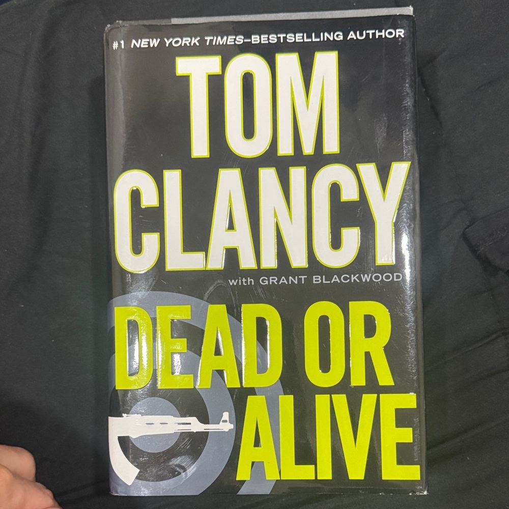 Tom Clancy 'Dead or Alive' Hardcover Book